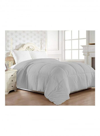 Egyptian Cotton Comforter White Twin/Twin XL