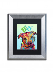 Pittsburgh Street Map Framed Wall Art multicolour 11 x 14inch