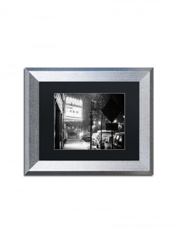 Smudge Framed Wall Art Multicolour 11 x 14inch