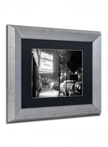 Smudge Framed Wall Art Multicolour 11 x 14inch