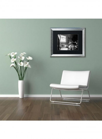 Smudge Framed Wall Art Multicolour 11 x 14inch