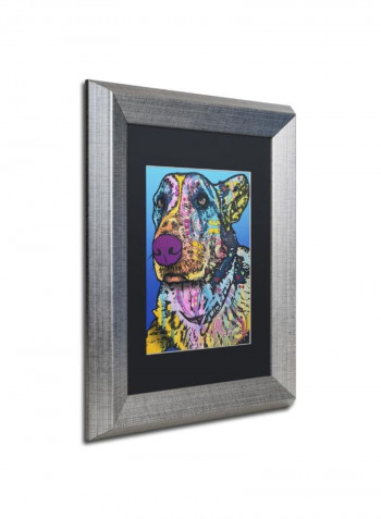 Walter 12 Acrylic Wall Art Multicolour 11 x 14inch