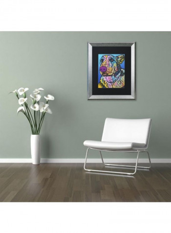 Walter 12 Acrylic Wall Art Multicolour 11 x 14inch