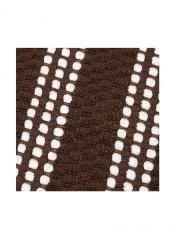 8-Piece Cotton Dish Cloth Set Brown/Blue/Grey 28x16.5inch