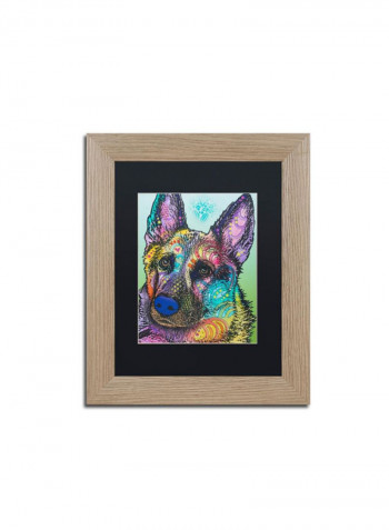 Reza 20 Framed Wall Art Grey 24 x 32inch
