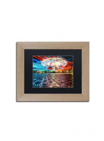 Twister 2 Framed Wall Art multicolour 11 x 14inch