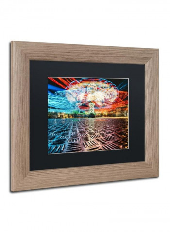 Twister 2 Framed Wall Art multicolour 11 x 14inch