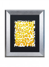 Wild Thing Wall Art Yellow/Black 11 x 14inch