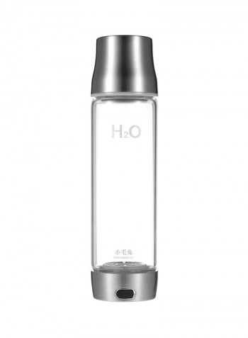 Smart Touch Water Ionizer Bottle Silver 500ml