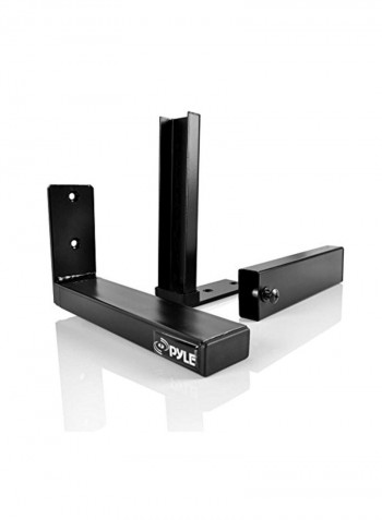 2-Piece Speaker Wall Mount Black