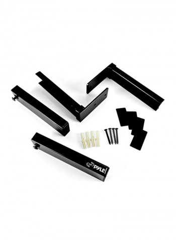 2-Piece Speaker Wall Mount Black