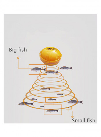 Wireless Bluetooth Smart Fish Finder Sounder Sonar Fishfinder Sea Fish Detect 10*10*10cm