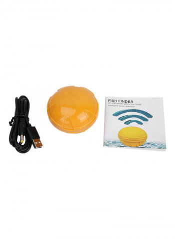 Wireless Bluetooth Smart Fish Finder Sounder Sonar Fishfinder Sea Fish Detect 10*10*10cm