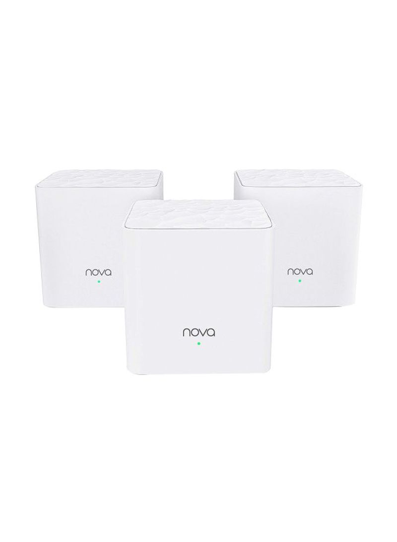 3-Piece Nova Wave 2 Wi-Fi Mesh System Set White