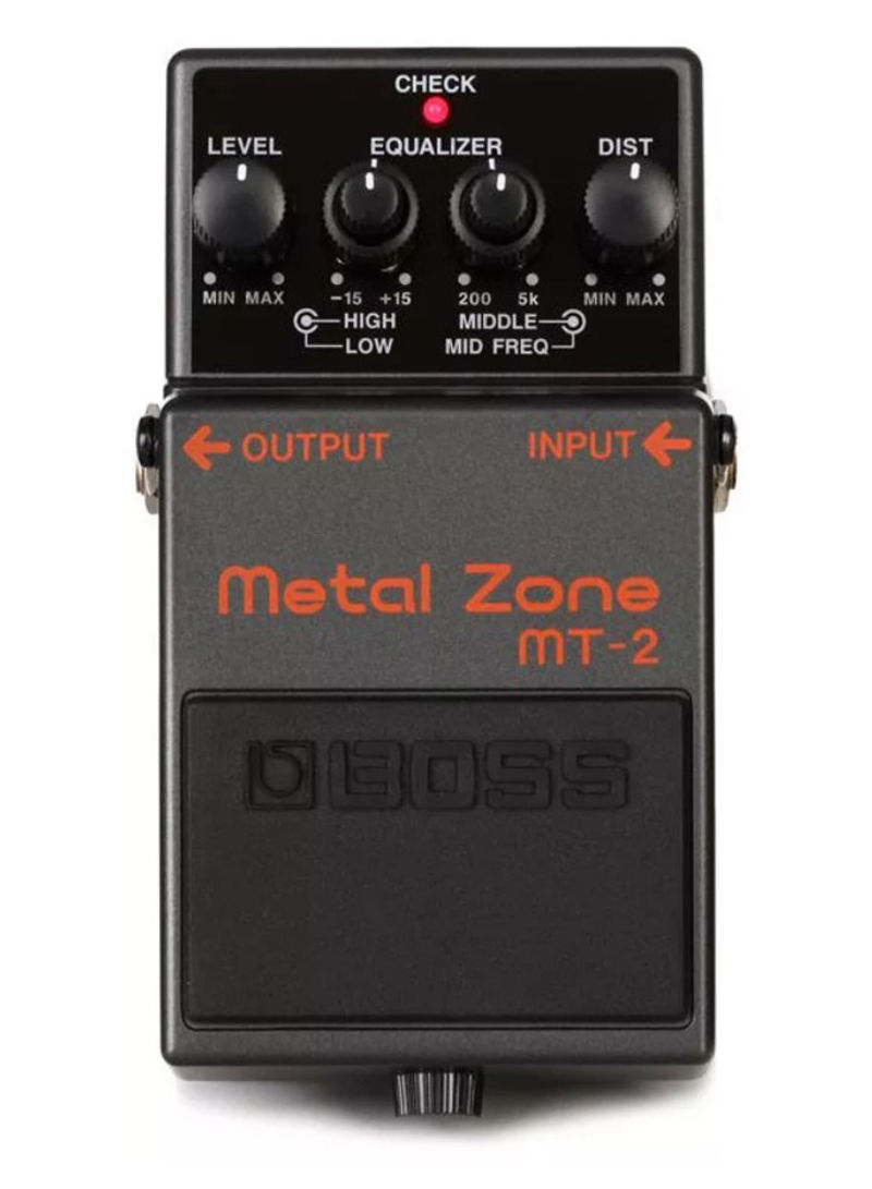 Metal Zone Pedal MT-2 Black
