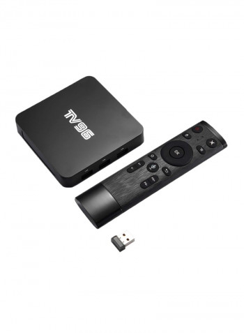 TV96 Android TV Box - EU Plug V5283 Black