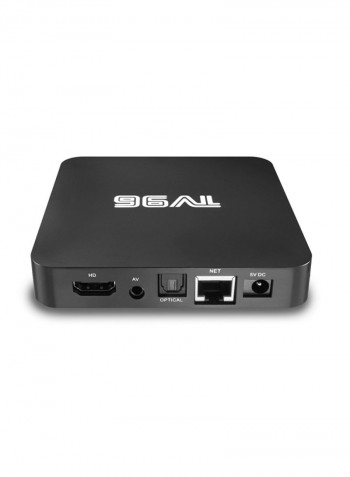 TV96 Android TV Box - EU Plug V5283 Black