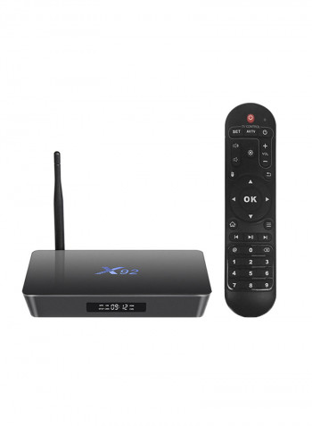 X92 4K Smart TV Box V258 Black