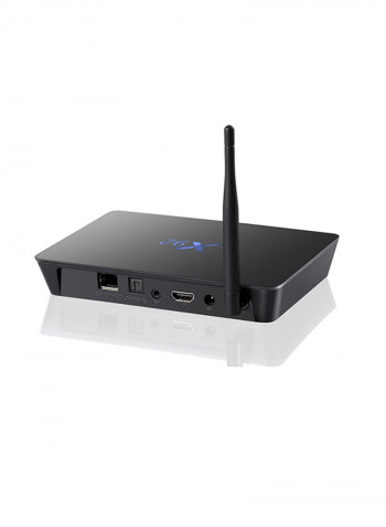 X92 4K Smart TV Box V258 Black