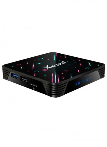 Android 9.0 Smart TV Set Top Box X88 PRO PLUS Black