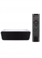 Magic One Android TV Box + Wireless Bluetooth Speaker Sound Bar RK3328 Silver