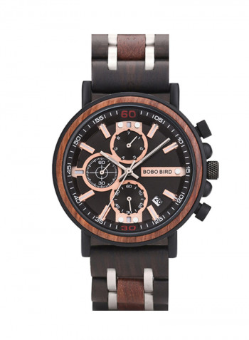 Men's Date Display Multifunctional Chronograph Wrist Watch J4190-1