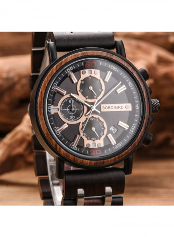 Men's Date Display Multifunctional Chronograph Wrist Watch J4190-1