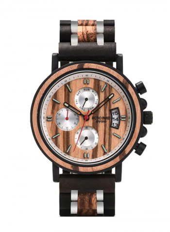 Men's Date Display Multifunctional Chronograph Wrist Watch J4190-2