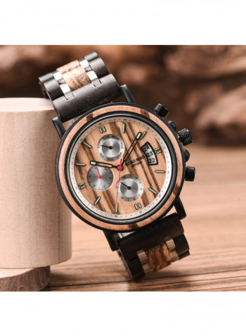 Men's Date Display Multifunctional Chronograph Wrist Watch J4190-2