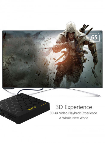 Smart TV Box RK10 Black