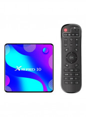 X88 Pro 10 Smart Android TV Box V7611UK-128G Black/Blue