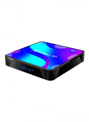 X88 Pro 10 Smart Android TV Box V7611UK-128G Black/Blue