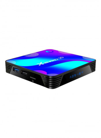 X88 Pro 10 Smart Android TV Box V7611UK-128G Black/Blue