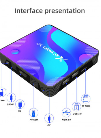 X88 Pro Smart TV Box LU-V5-547 Multicolour
