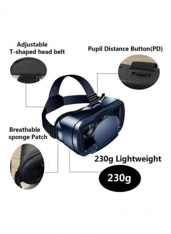 3D VR Headset VRG pro-01 Black