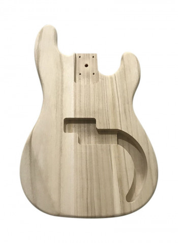 DIY Polished Type Maple Electric Guitar Barrel