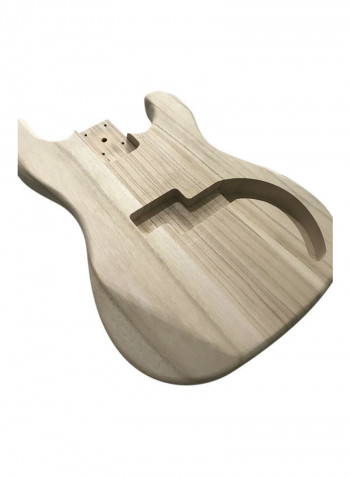 DIY Polished Type Maple Electric Guitar Barrel