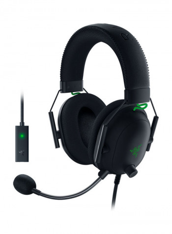 Shark V2 Wired Gaming Headset Black