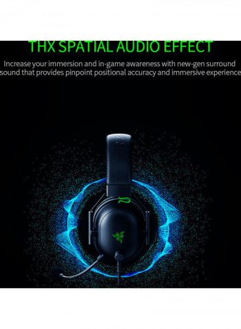 Shark V2 Wired Gaming Headset Black