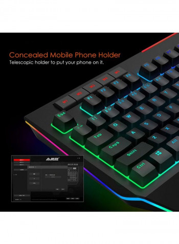 High Grade Mechanical Gaming Keyboard Black