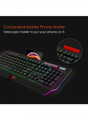 High Grade Mechanical Gaming Keyboard Black
