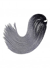 Pack Of 3 Senegalese Twist Crochet Hair Extension Grey/Black 24inch