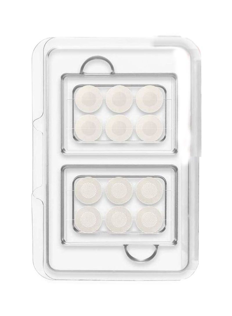 18-Piece Pimple Cover Patches White