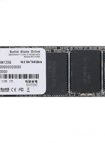 SSD Solid State Internal Hard Drive 120GB Black