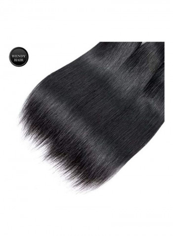 3-Piece Brazilian Virgin Hair Bundles black 14inch