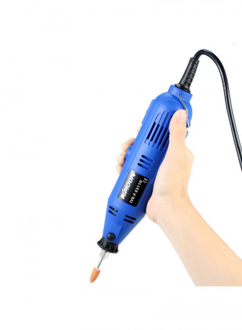 6-Speed Professional Electric Grinder Set Blue