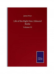 Life of the Right Hon. Edmund Burke Paperback English by James Prior