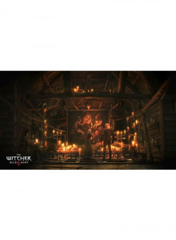 لعبة الفيديو "The Witcher III: Wild Hunt (إصدار عالمي/إصدار دولي) " مزودة بذراع تحكم لاسلكي دوال شوك 4 - تقمص الأدوار - بلاي ستيشن 4 (PS4)