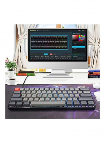 61 Keys Gaming Mechanical Keyboard With RGB Backlit