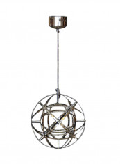Modern Pendant Light Silver 35x35cm